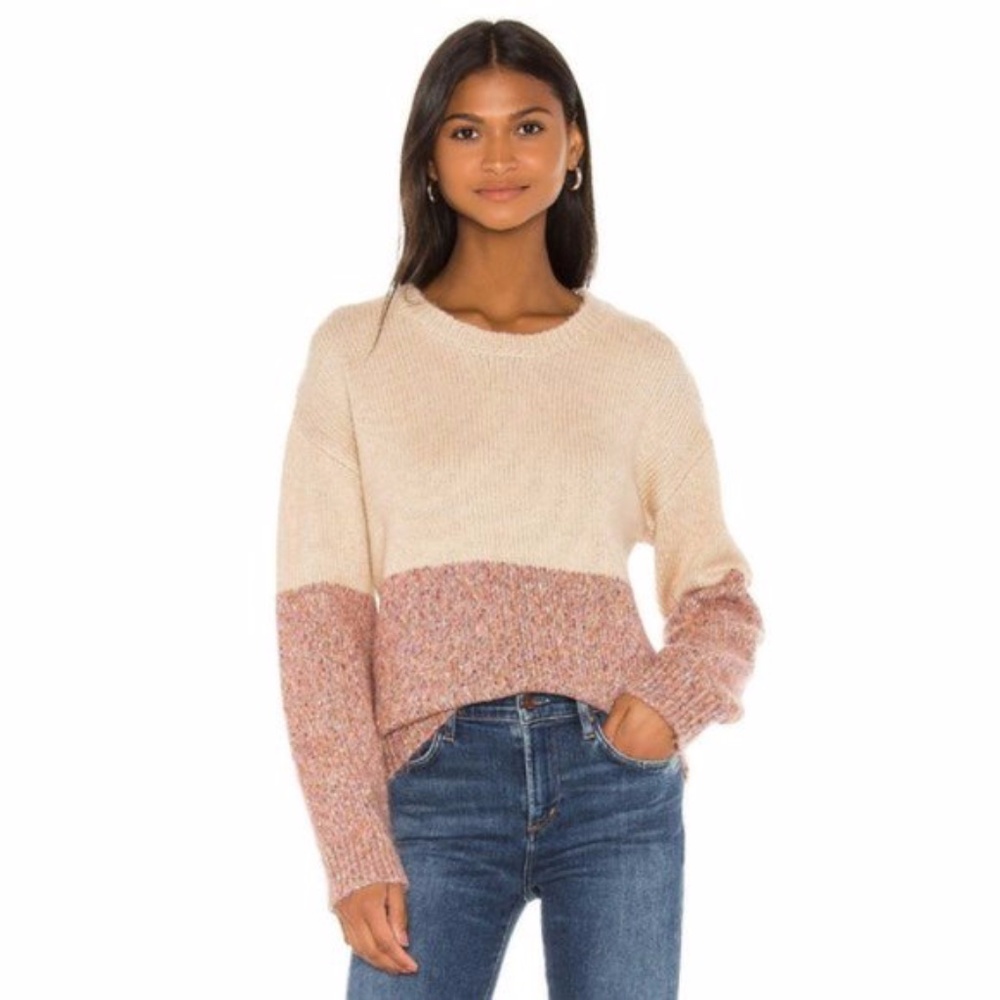 Cupcakes and Cashmere Color Block Sweater